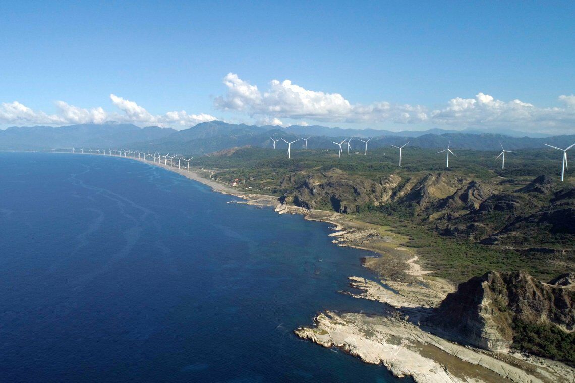 Erneuerbare Energien auf den Philippinen: Das Land in Süsdostasien plant den Einstig in die Offshore-Windenergie.