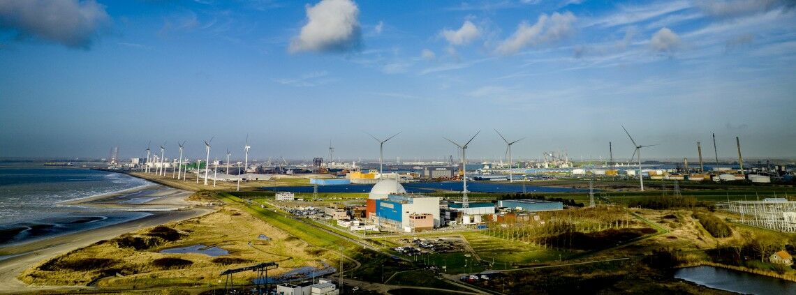 Während der Ausbau der Erneuerbaren boomt, stockt der Ausbau der Kernenergie weltweit. Im Bild: Atomkraftwerk Borssele in den Niederlanden.