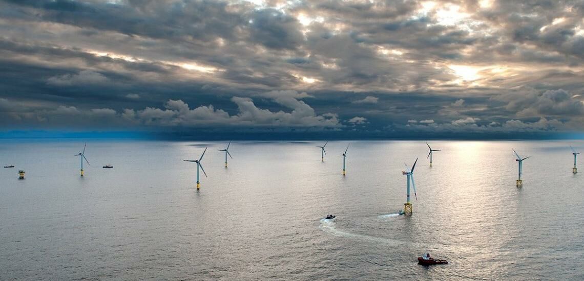 Alpha Ventus in der Nordsee war Deutschlands erstes Offshore-Wind-Projekt