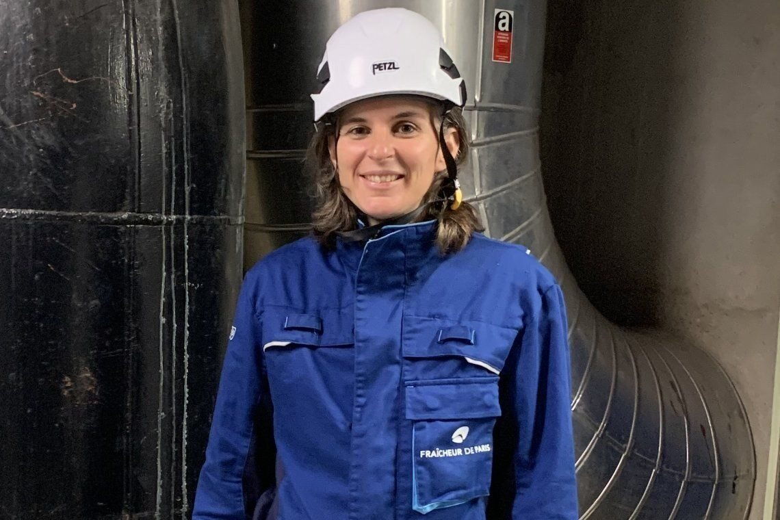 „Es ist faszinierend zu sehen, mit welcher Kraft der Fluss diese Metropole kühlen kann“, sagt Raphaëlle Nayral, Generalsekretärin von Fraîcheur de Paris.