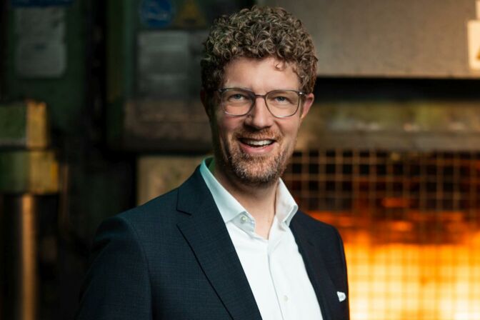 Dirk Neumayer, Chef des Autozulieferers Richard Neumayer, trimmt das Familienunternehmen auf Klimaschutz.