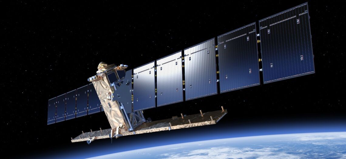 Der Satellit Sentinel-1 liefert Bilder, mit deren Hilfe der Forscher Thorsten Höser die Zahl und Leistung der Offshore-Windräder weltweit bestimmt.