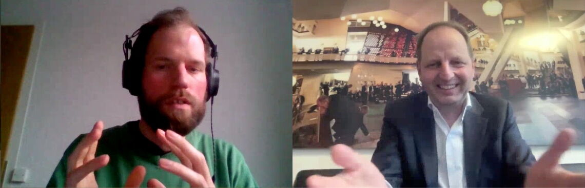 Sie kämpfen für dasselbe Ziel, aber ihre Methoden könnten kaum unterschiedlicher sein: Theodor Schnarr (links) und Thomas Heilmann.