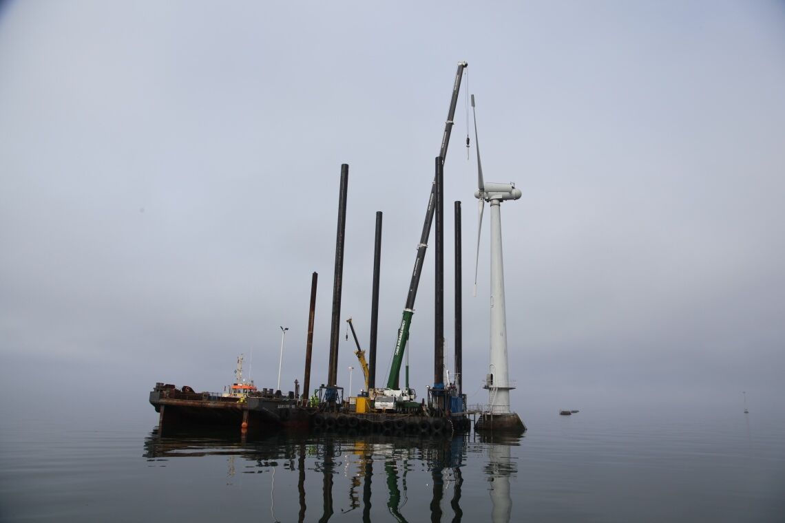 Vindeby war der erste Offshore-Windpark der Welt. 2017 wurde er nach mehr als einem Vierteljahrhundert abgerissen.