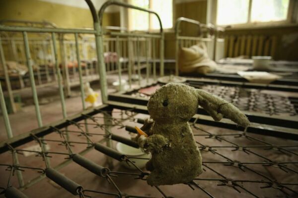 Super-GAU in Tschernobyl: Bild aus einem verlassenen Kindergarten in der Todeszone.