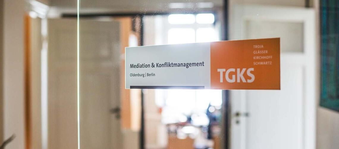 Büro von TGKS in Oldenburg: Die Mediatoren vermitteln in den verschiedensten Konflikten, unter anderem in der Energiewende.