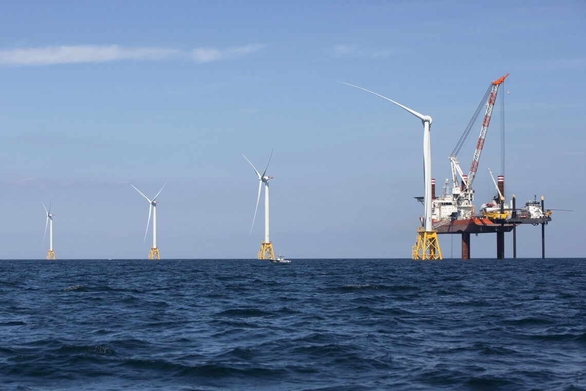 Block Island in den USA: Der Offshore-Wind ist mit Sechs-Megawatt-Anlagen von GE bestückt.