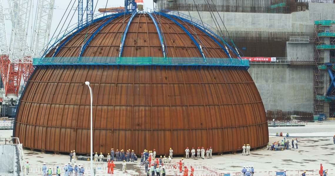 Bau eines Atomkraftwerks in China: Auch in Deutschland gibt es Stimmen, die eine Renaissance der Technologie fordern.