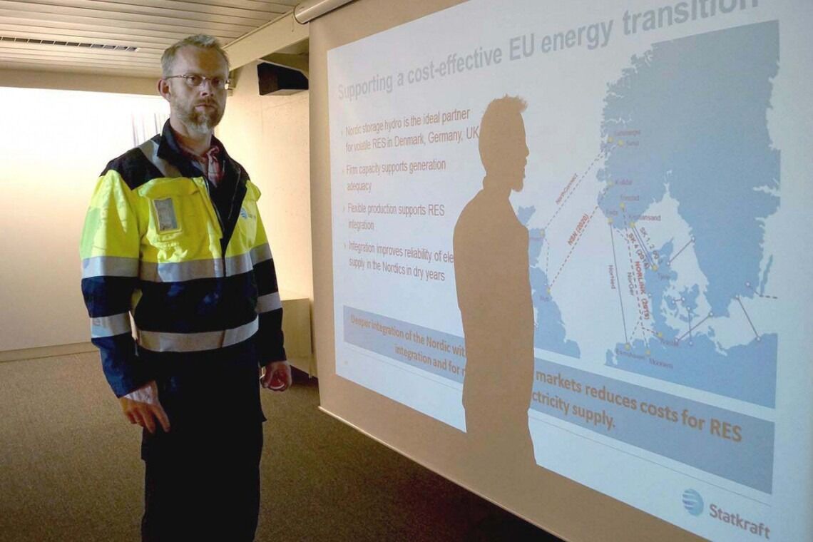 Björn Sandvik leitet den Kraftwerksverbund Ulla-Førre, der aus mehreren Stauseen, Pumpspeichern und Wasserkraftwerken besteht.