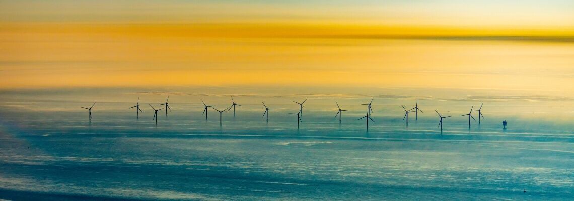 Offshore-Windpark in der Nordsee: Mit Power Purchase Agreements (PPA) sichern sich Konzerne langfristig Ökostrom.