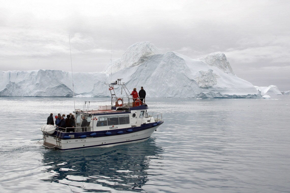 Da ist sie noch die Klimakanzlerin: Angela Merkel bereist 2007 gemeinsam mit Sigmar Gabriel Grönland.