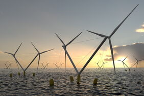 Aerodyn revolutioniert mit dem Nezzy2-Konzept die Floating-Windenergie: Die schwimmenden Offshore-Windräder haben zwei Rotoren.