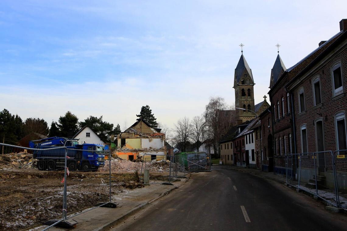 Immerath wird abgerissen: Das Dorf in NRW muss dem Braunkohle-Tagebau weichen.