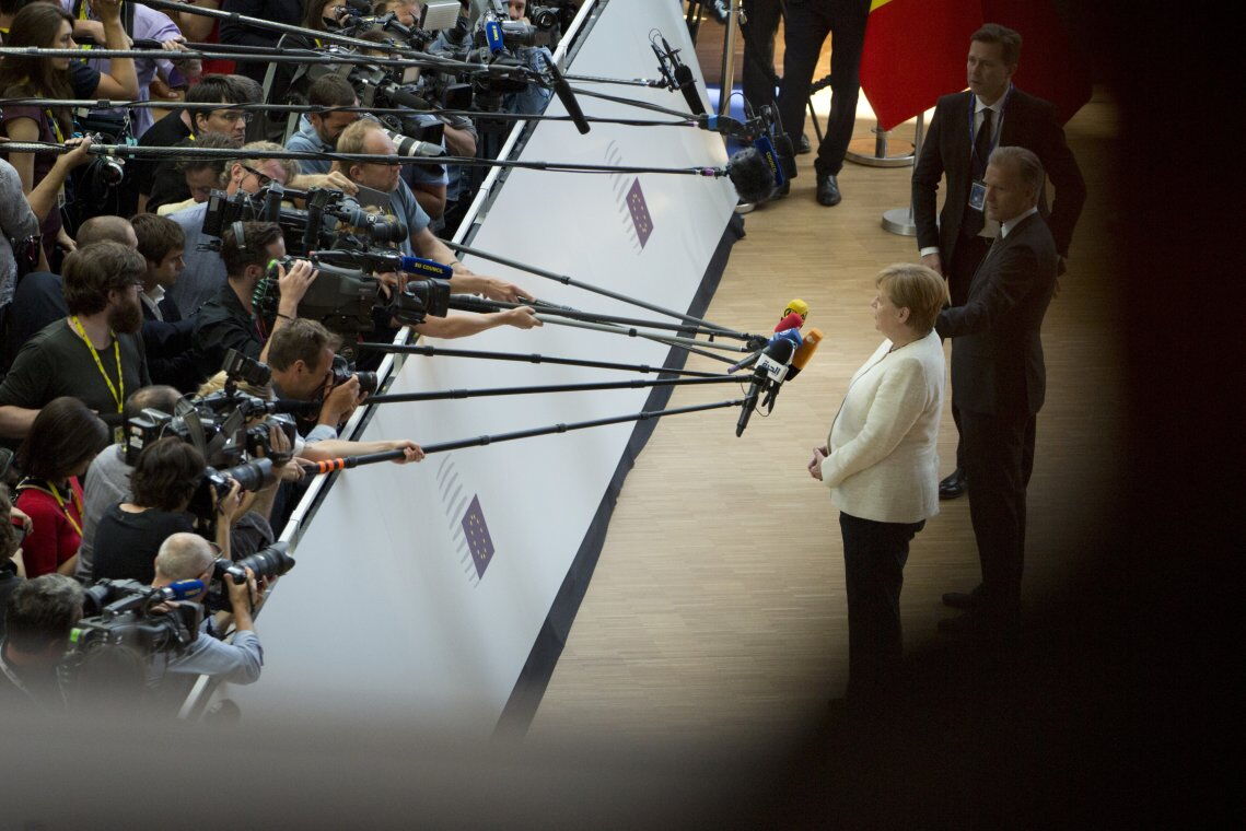 Angela Merkel beim Rat der Europäischen Union: Die Aufforstung der Wälder spielt für die Klimaziele der EU eine große Rolle.