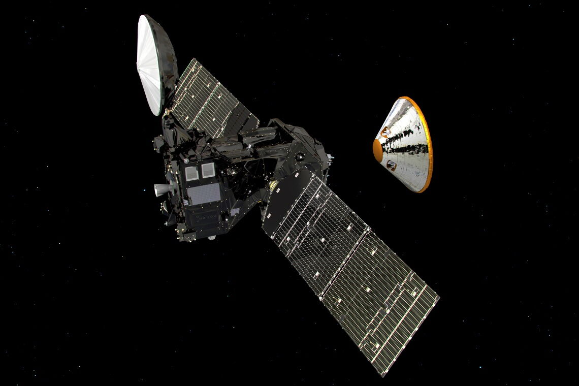 Raumsonden werden über Thermogeneratoren mit Strom versorgt.