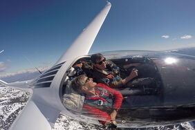 Klaus Ohlmann ist ein Champion der Segelfliegerei, er hält zahlreiche Weltrekorde. Die Konstruktion der Maschinen inspiriert auch die Hersteller von Windrädern.