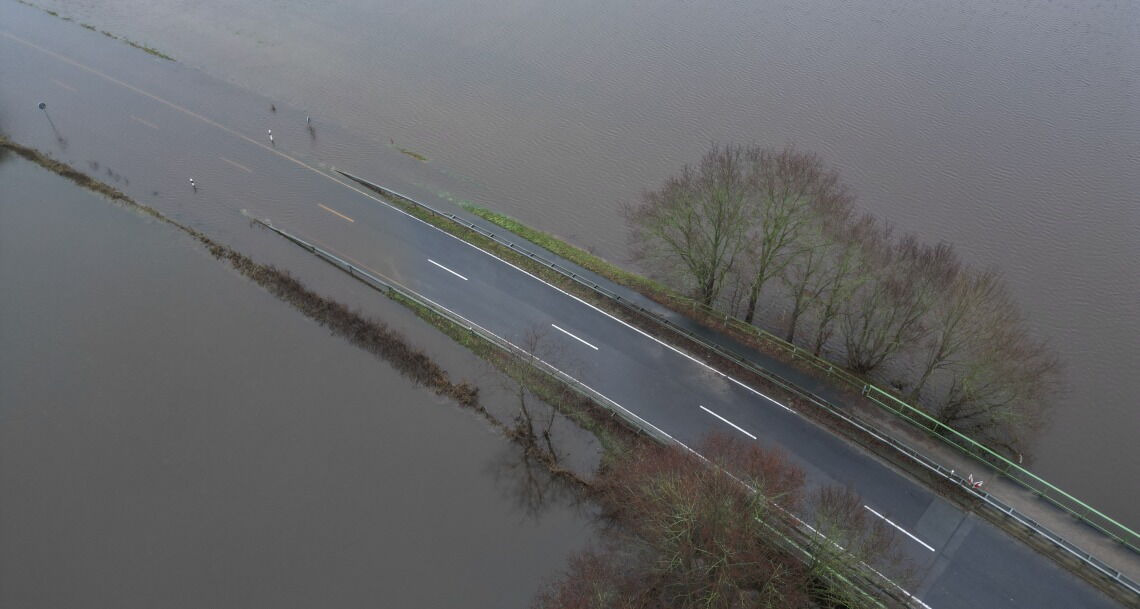 Hochwasser 2024 in Niedersachsen: Überflutungen im Winter sind für Klimaforscher keine Überraschung, sie entsprechen exakt den Vorhersagen.