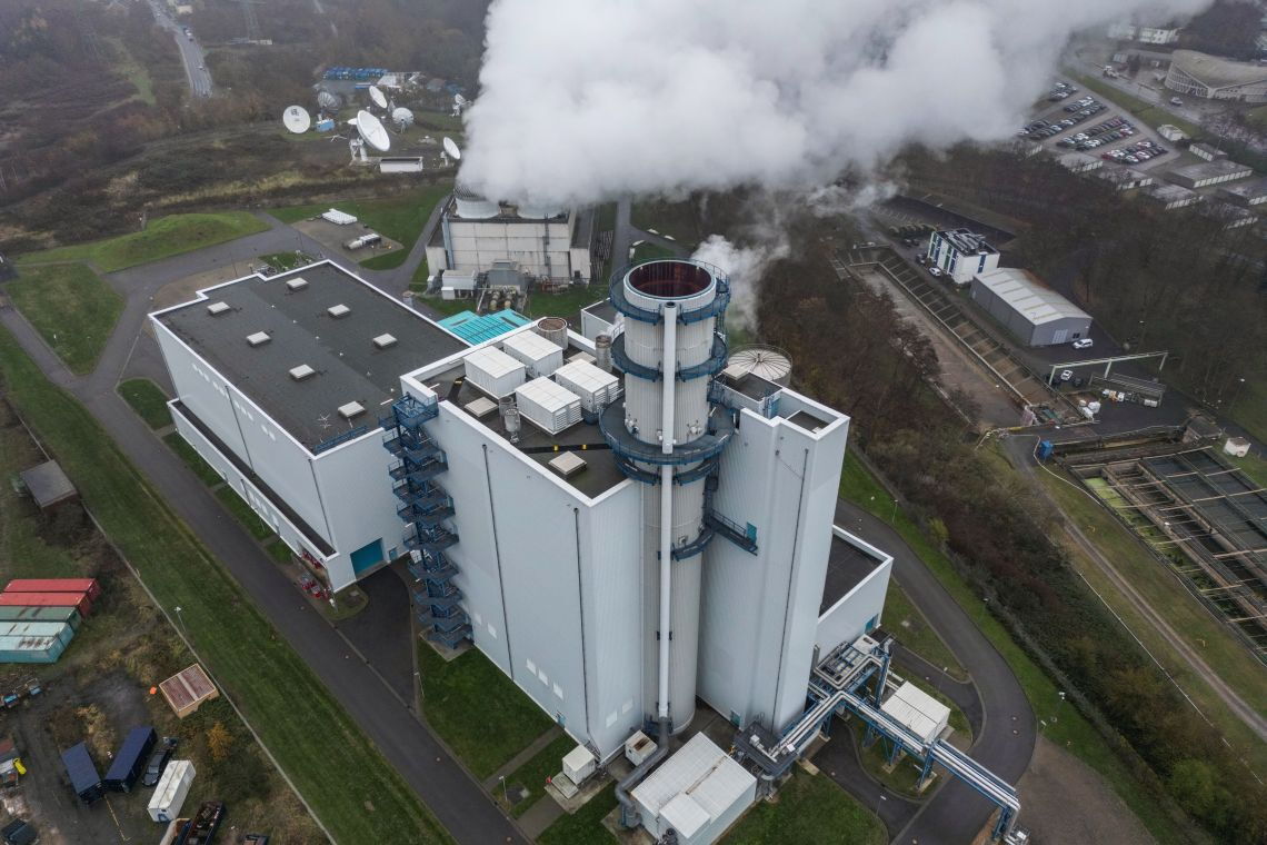 Gaskraftwerk Hürth bei Köln: Biogasanlagen könnten innerhalb von zehn Jahren einen großen Teil der fossilen Erdgaskraftwerke ersetzen.