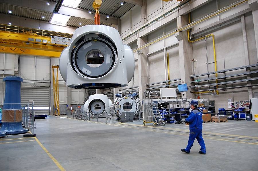 Effizienzsteigerung In Der Windkraft Besuch Bei Senvion In Bremerhaven