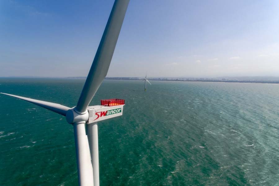 Der Windpark Formosa 1 ist das erste Offshore-Projekt in Taiwan. Er nahm 2017 seinen Betrieb auf, derzeit läuft die Planung für die Erweiterung.