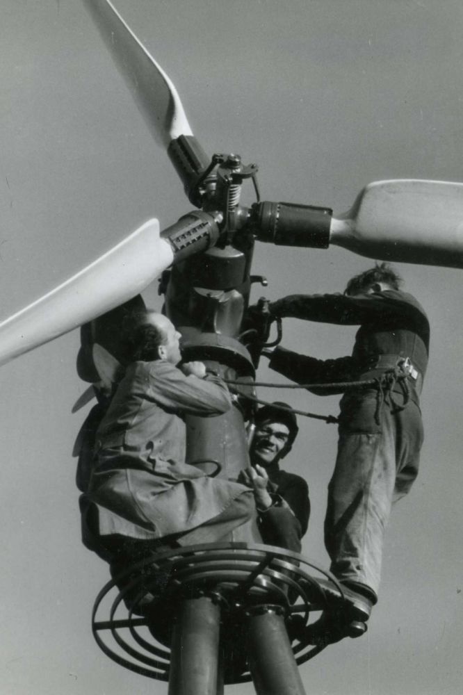 Ulrich W. Hütter ist der Vater der Windenergie. Ihre Wiege steht in