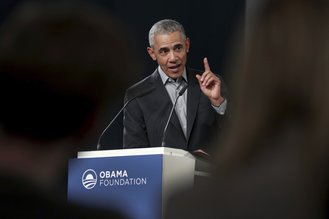 Barack Obama: Der Ex-Präsident der USA hält kleine, modular aufgebaute Atomkraftwerke für sinnvoll im Kampf gegen den Klimawandel.