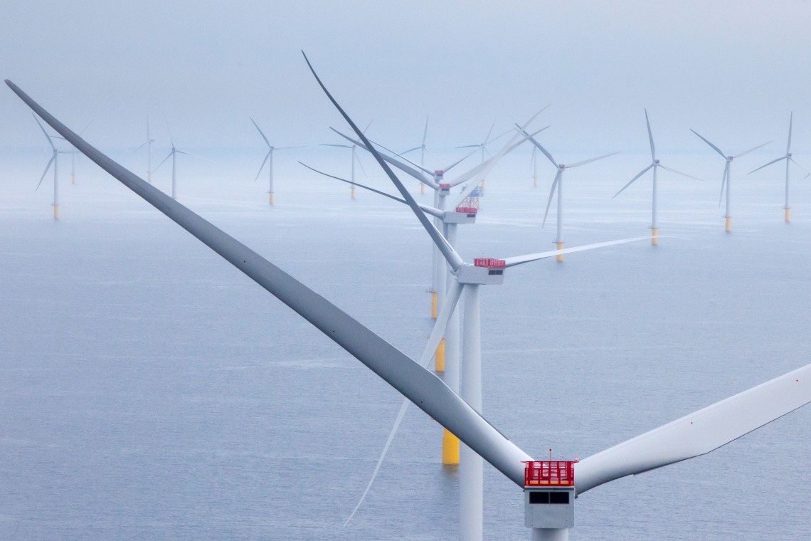Der britische Offshore-Windpark Walney ist einer der größten der Welt.