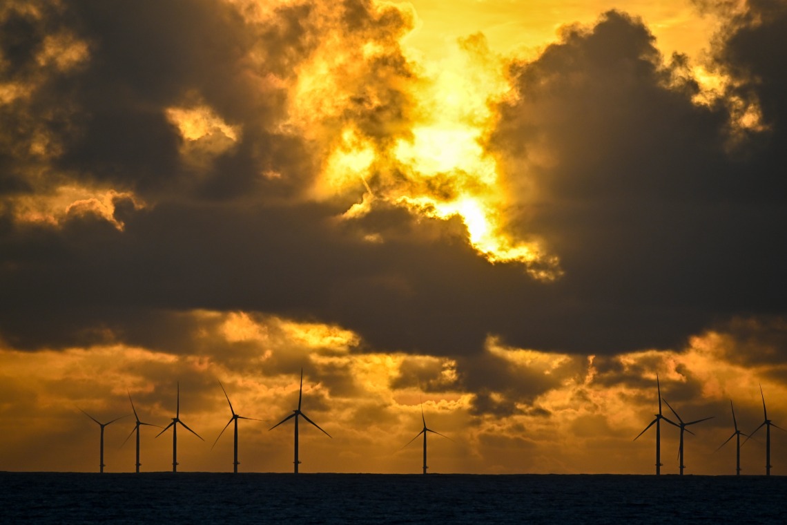 Der Offshore-Windpark Saint-Nazaire ist der erste kommerziell betriebene Windpark in französischen Gewässern.
